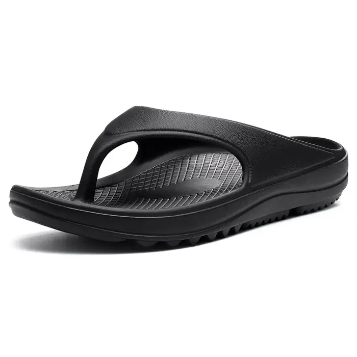 Evshine Pantoufles de soutien de la voûte plantaire pour femme, tongs orthopédiques pour la fasciite