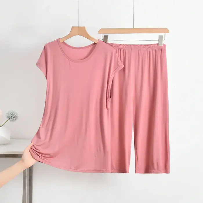 Pyjama d'été en Modal pour femmes