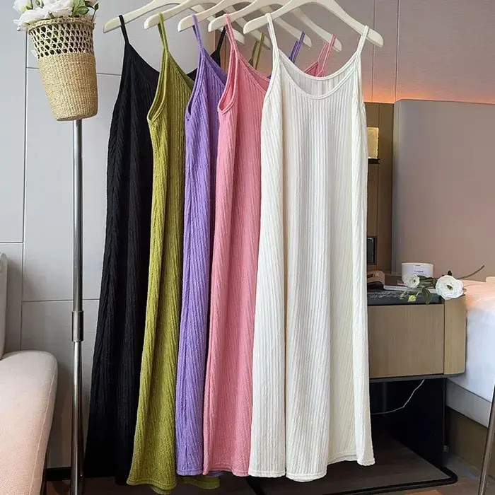 Robe à bretelles Spaghetti pour femmes