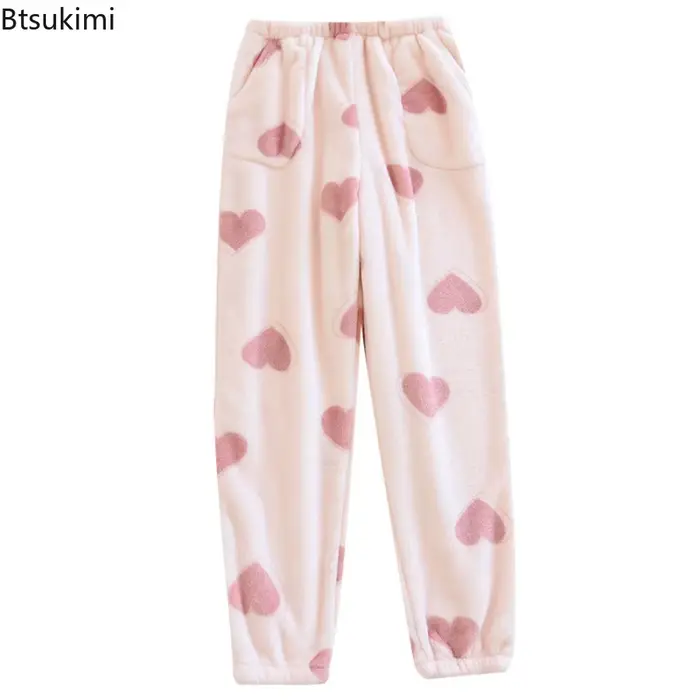 Nouveau pantalon de pyjama automne/hiver pour femme
