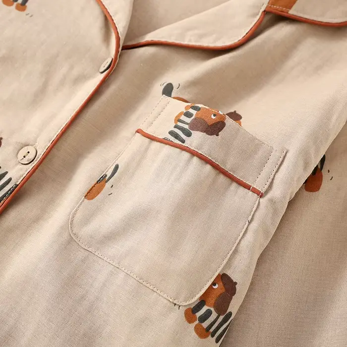 Pyjama en coton pour couple