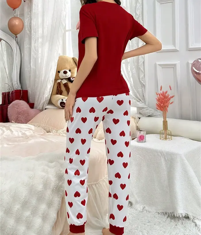 Pyjama Femme Ensemble chemise de nuit d'été
