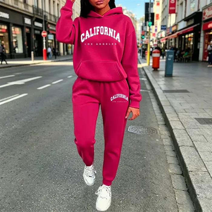 Ensemble de survêtement 2 pièces pour femme