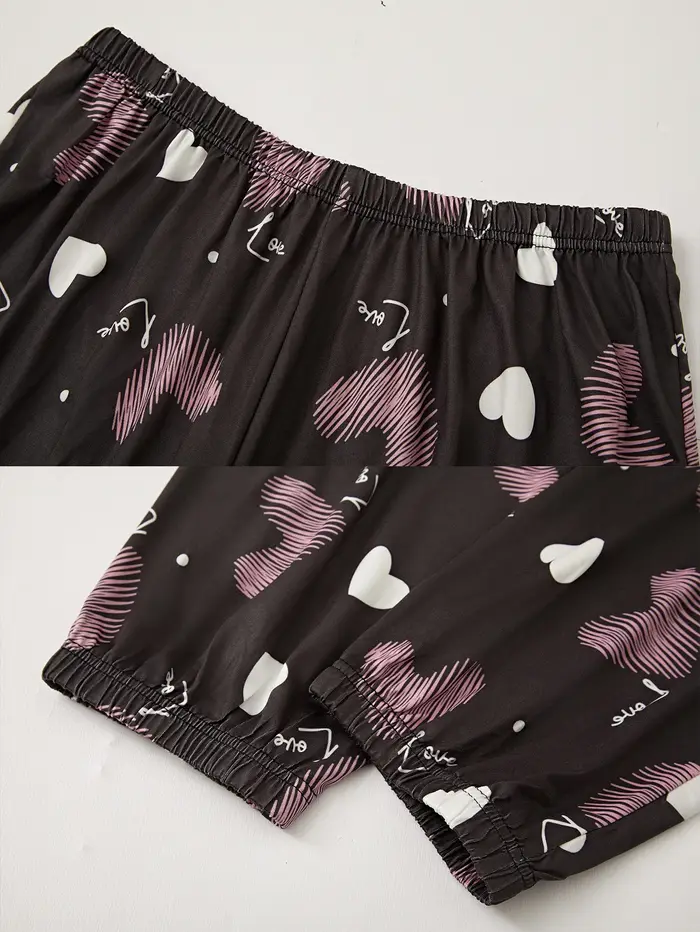 Pyjama à manches courtes pour femmes