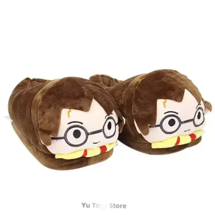 Harries Potters – pantoufles d'hiver en peluche