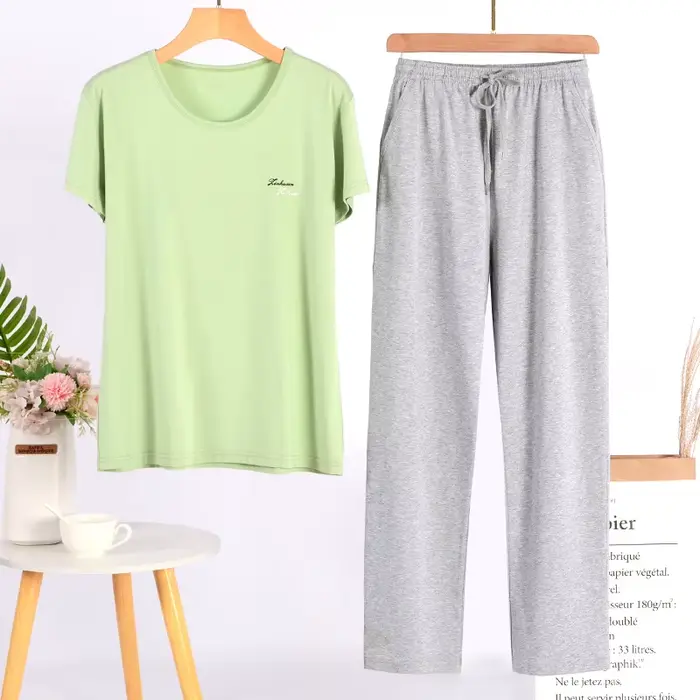 Ensemble de pyjama à manches courtes pour femmes