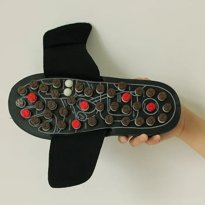 Acupoint-Pantoufles de massage pour les pieds