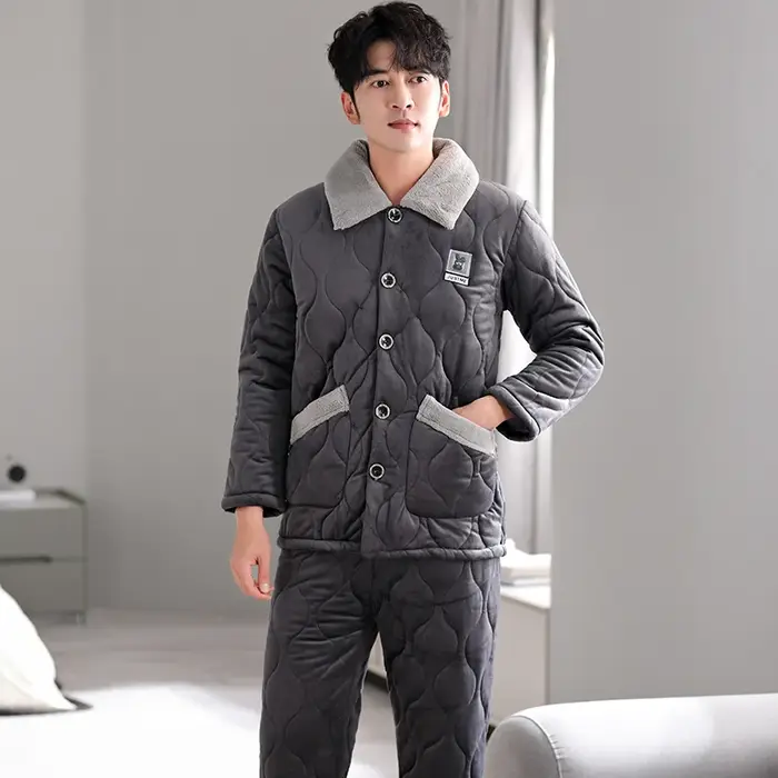 Ensemble pyjama d'hiver pour hommes